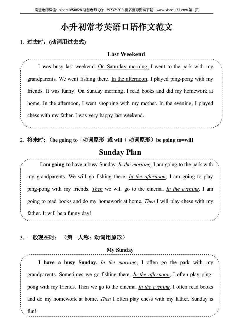 小升初常考英语作文 - 新网知识库-新网知识库