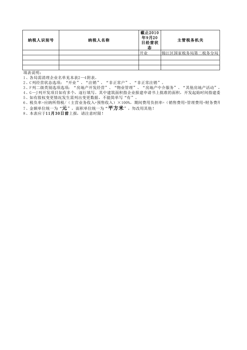 房地产调查情况表1 - 新网知识库-新网知识库
