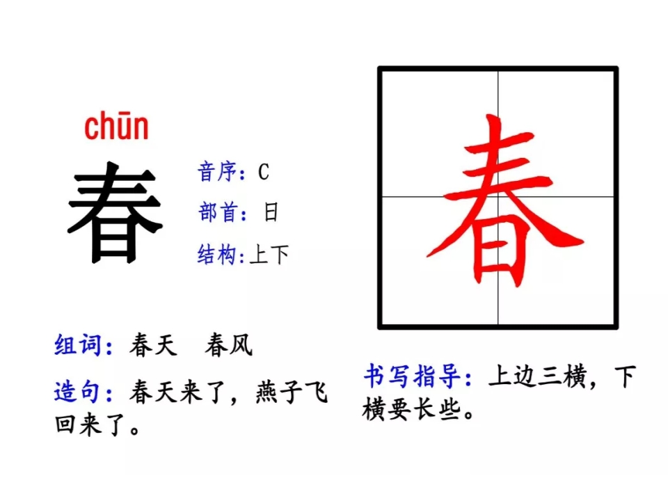 部编版一年级（下册）：生字拼音、偏旁、结构、组词、造句 - 新网知识库-新网知识库