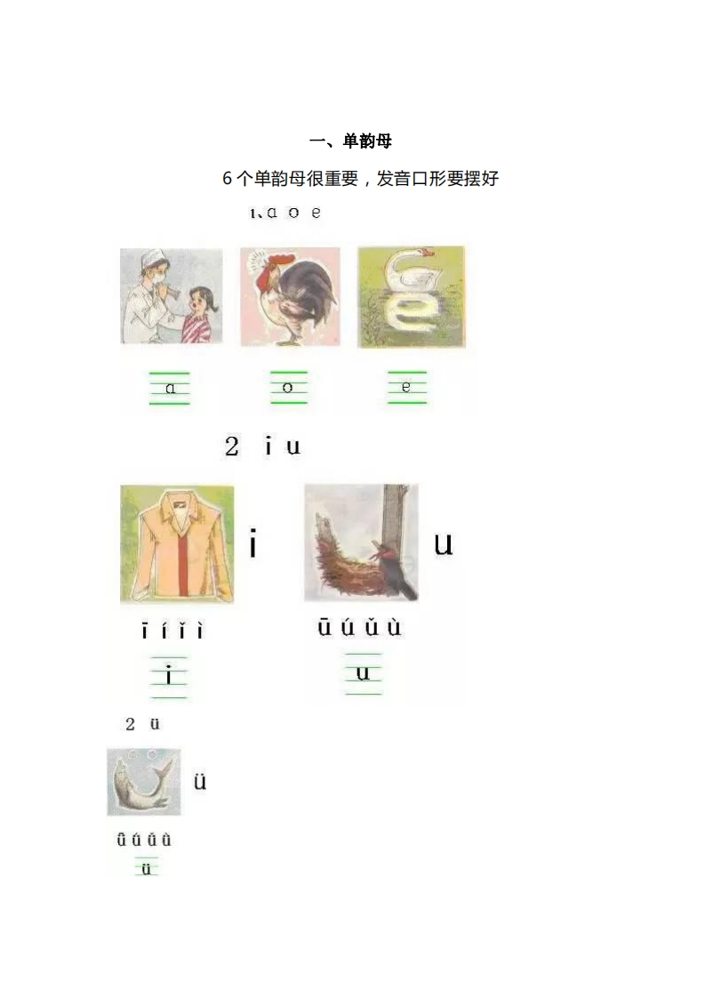 部编版小学一年级语文拼音学习重点，附拼音专项训练 - 新网知识库-新网知识库
